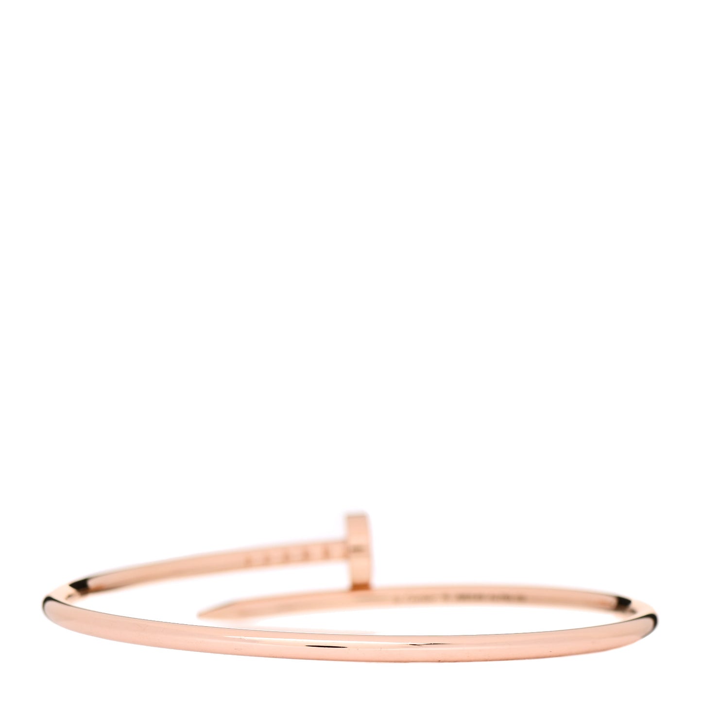 18K Pink Gold Small Juste Un Clou Bracelet 16