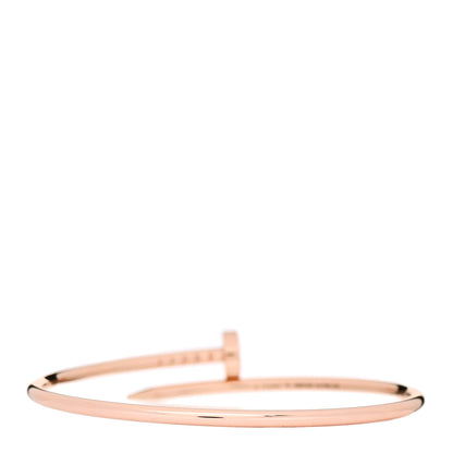 Cartier 18K Pink Gold Small Juste Un Clou Bracelet 16 2 of 4