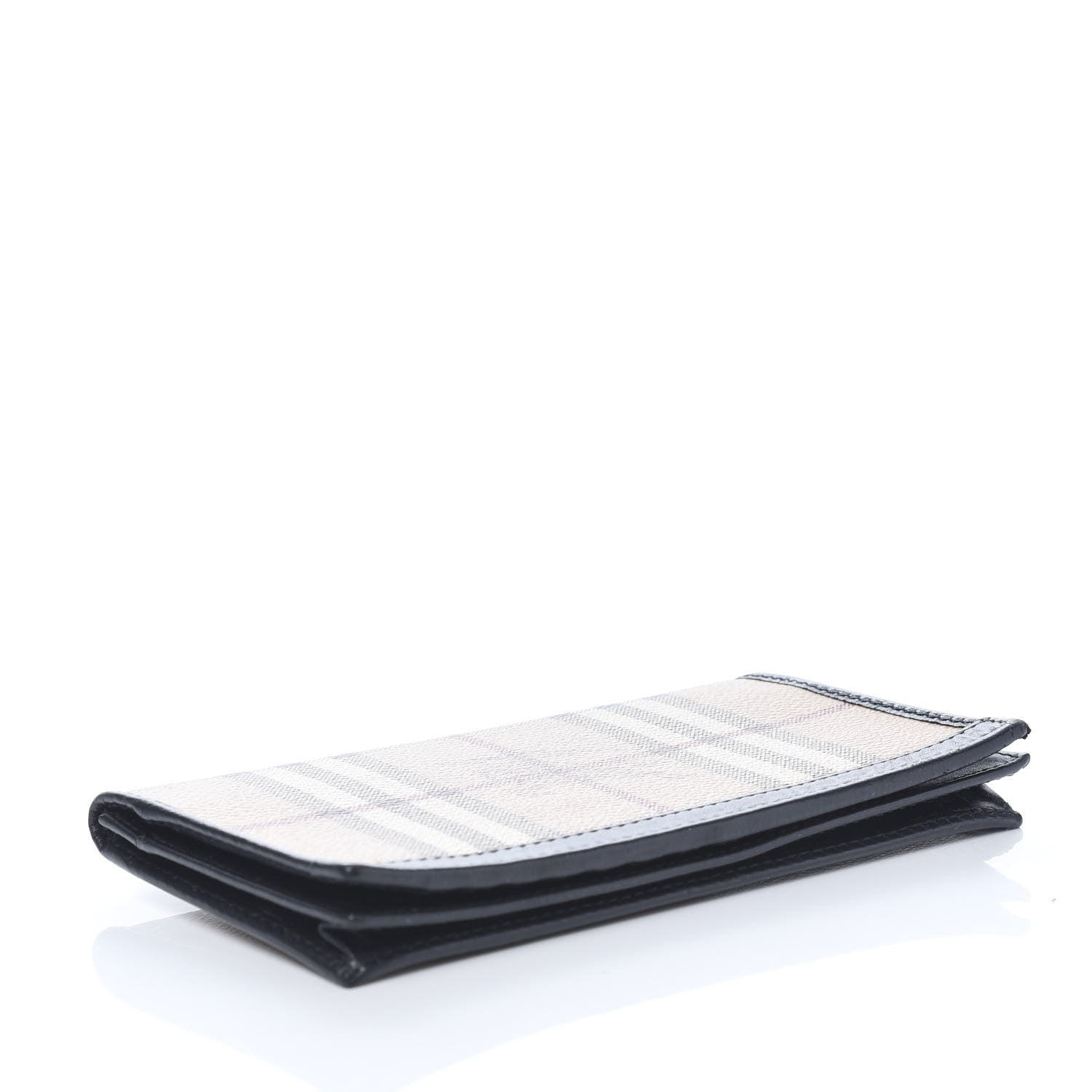 Burberry Haymarket Check Continental Wallet Chocolate 4 of 8