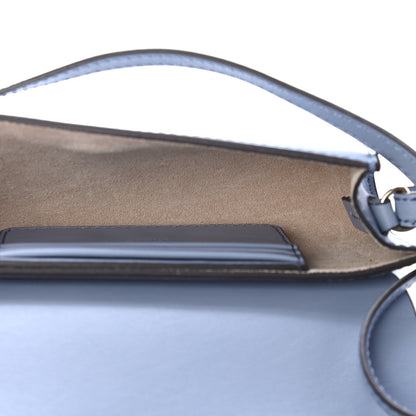 Chloe Suede Calfskin Mini Faye Shoulder Bag Washed Blue 4 of 8