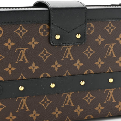 Louis Vuitton Monogram Chain Petite Malle Black 10 of 12
