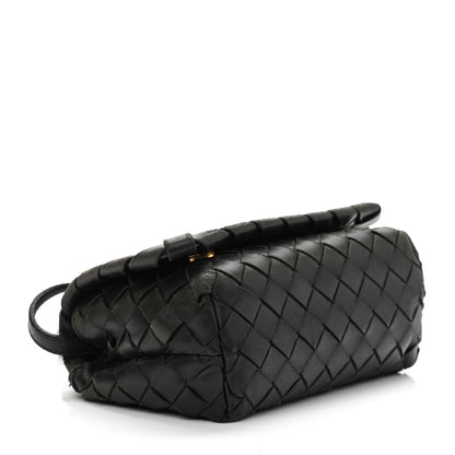 Bottega Veneta Nappa Intrecciato Mini Crossbody Bag Black 4 of 12