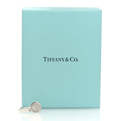 Tiffany Sterling Silver Return to Tiffany Round Charm Ring 50 5.5 5 of 5