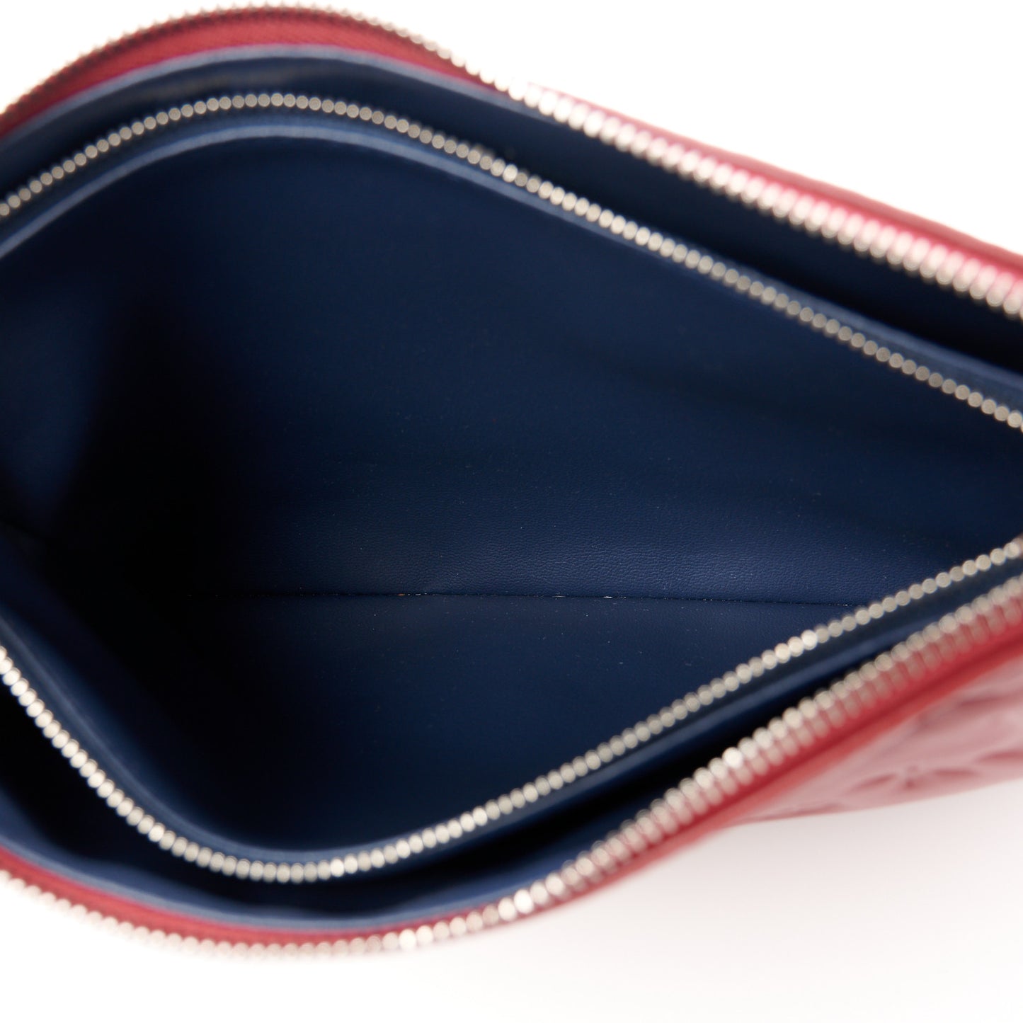 Lambskin Embossed Monogram Coussin PM Wine