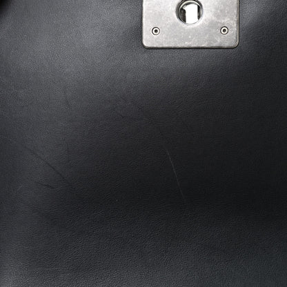 Chanel Calfskin Quilted Medium Boy Flap Black 13 of 18