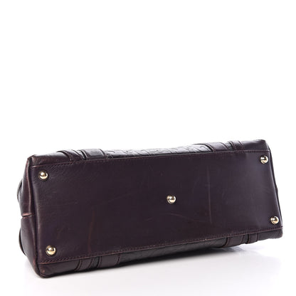 Gucci Calfskin Horsebit Embossed Shoulder Bag Purple 4 of 23
