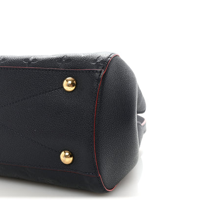 Louis Vuitton Empreinte Montaigne MM Marine Rouge 9 of 9