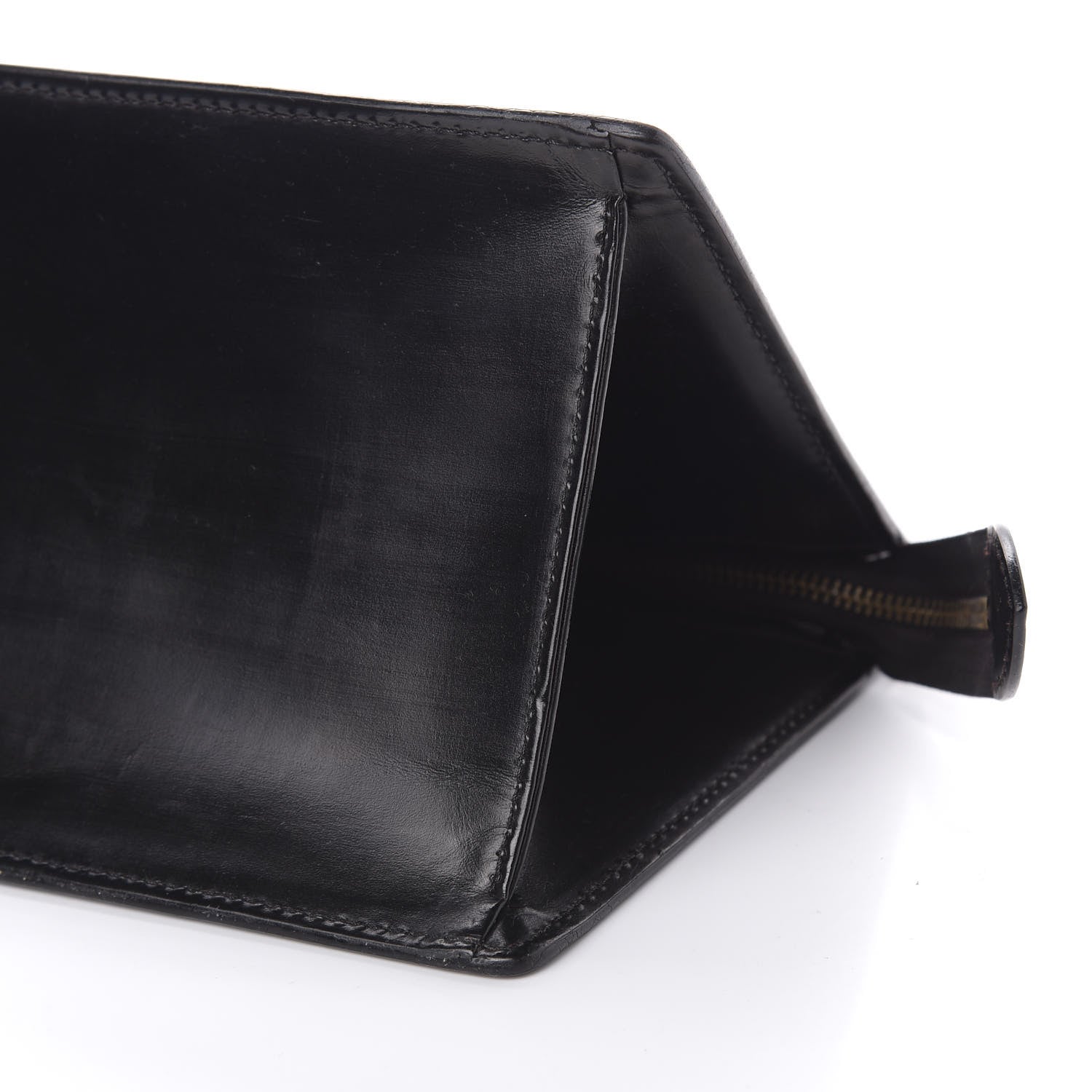 Louis Vuitton Epi Sac Triangle Black 9 of 10