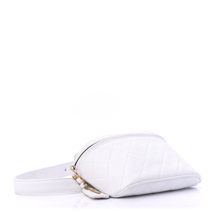 Chanel Caviar Quilted Belt Bag White 75 30 4 of 11