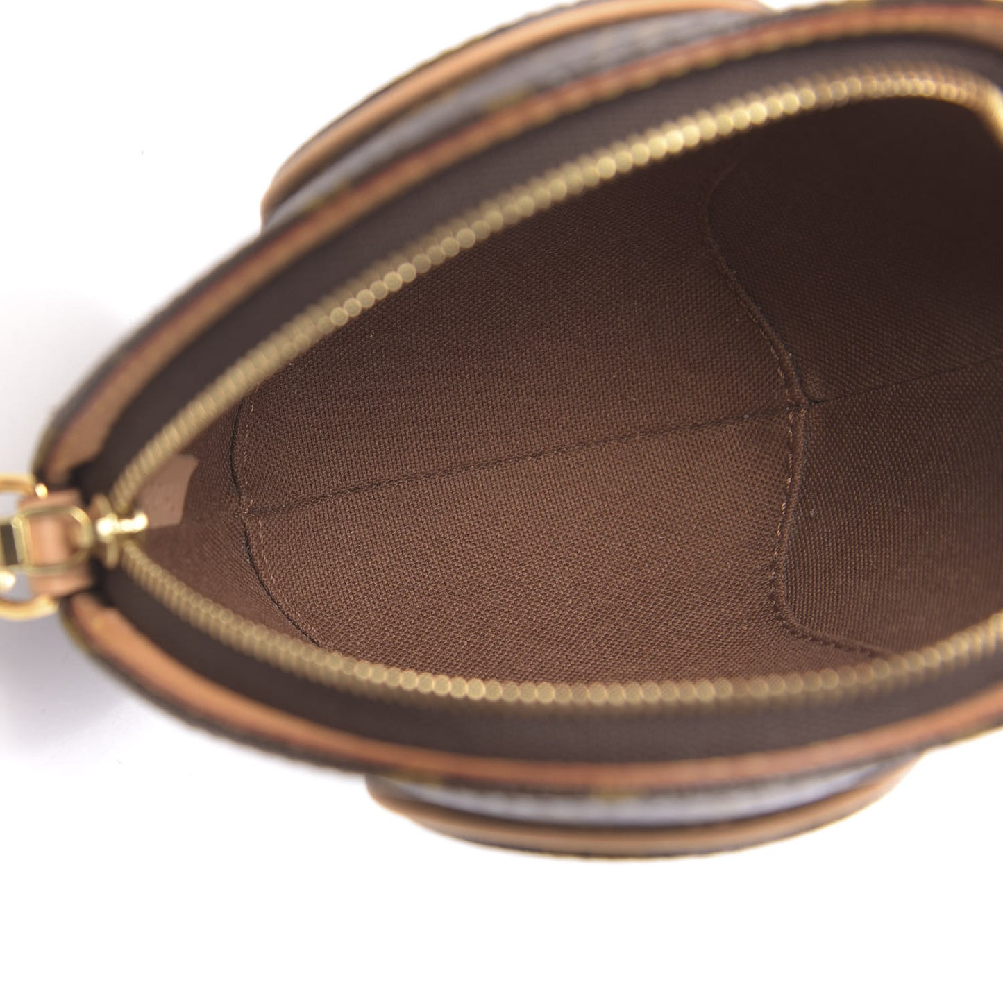 Monogram Mini Ellipse Wristlet Clutch