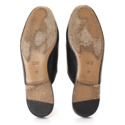 Gucci Calfskin Womens Princetown Slippers 38 Black 9 of 12