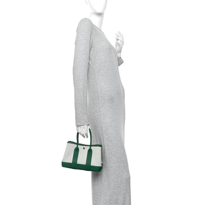 Hermes H Viking Negonda Neo Garden 23 Ecru Vert Moyen 2 of 10