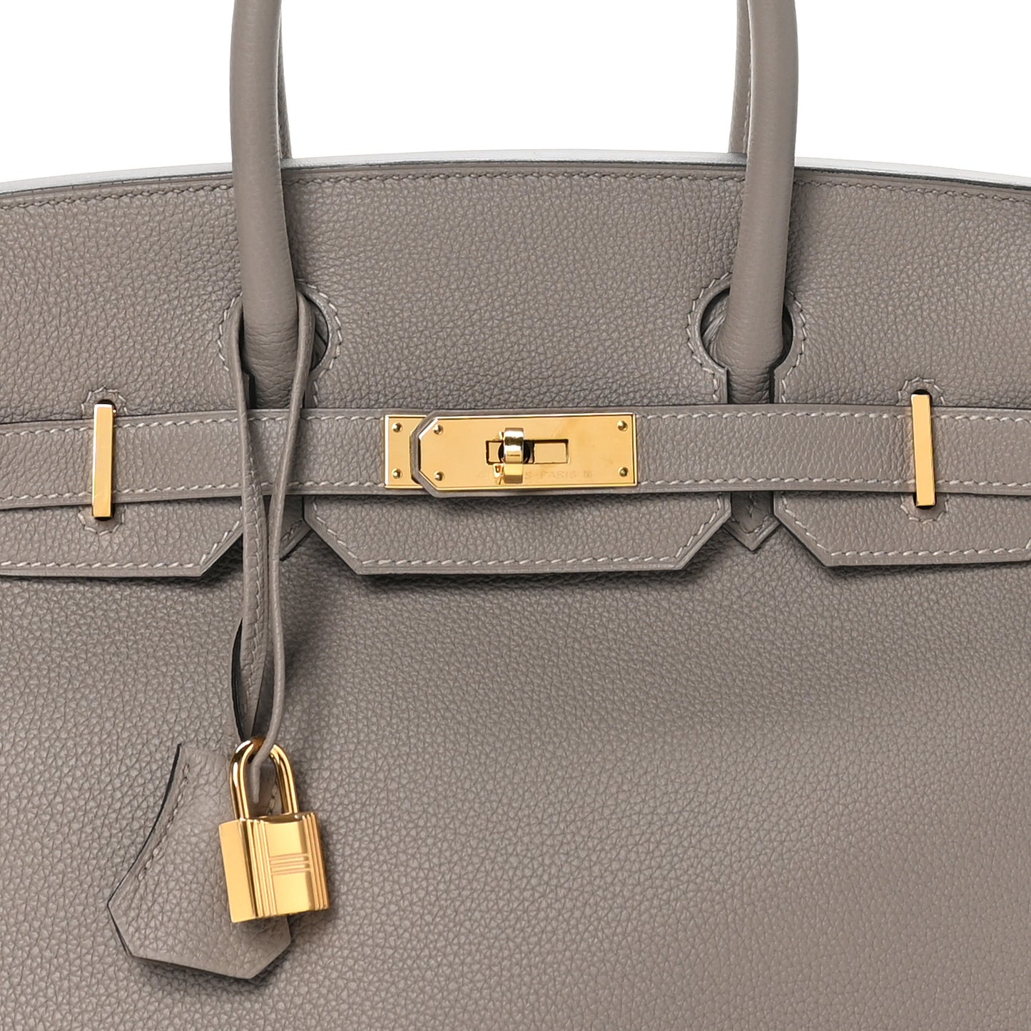 Togo Birkin 30 Gris Asphalte