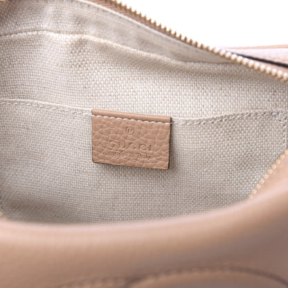 Gucci Pebbled Calfskin Small Soho Disco Bag Rose Beige 8 of 12