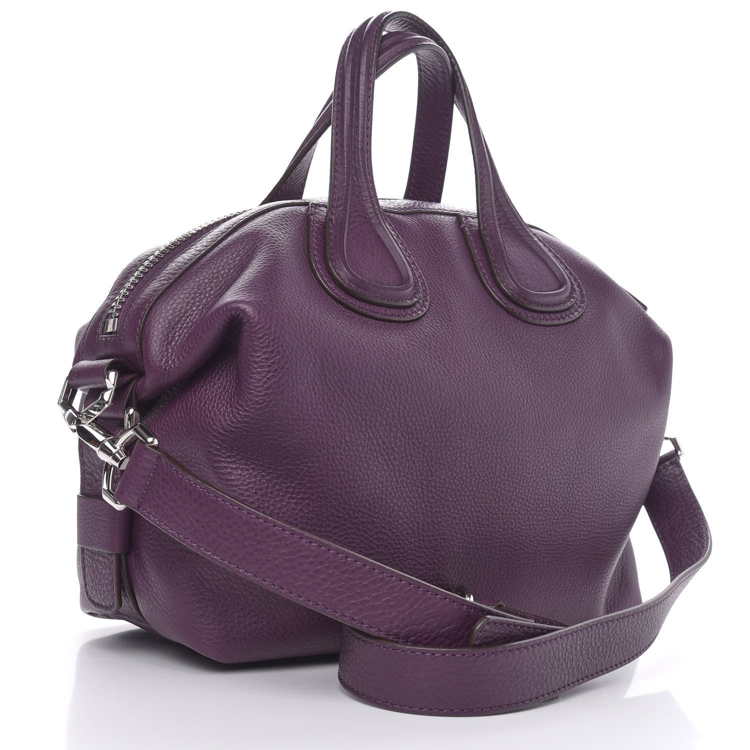 Givenchy Waxy Grained Calfskin Small Nightingale Purple 3 of 10