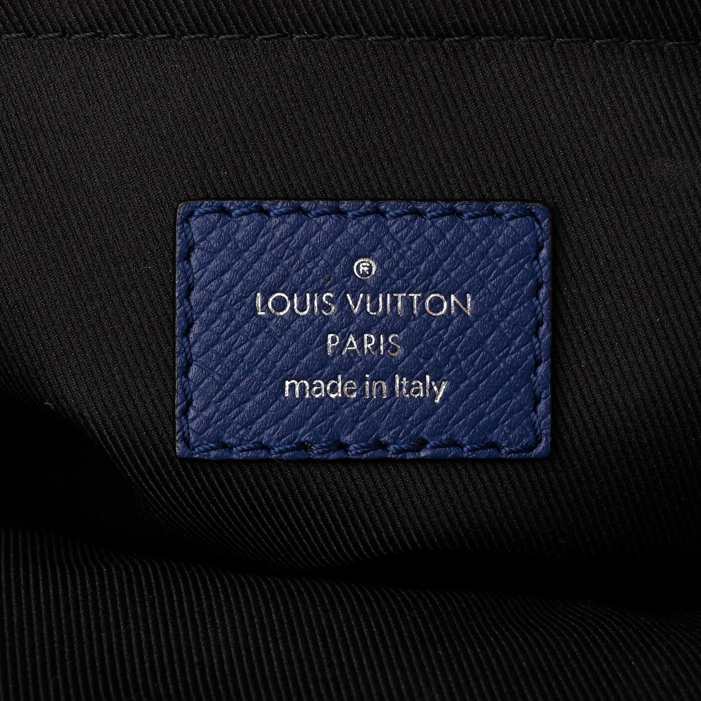 Taiga Monogram Outdoor Messenger Cobalt