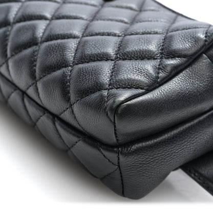 Chanel Calfskin Quilted Waist Bag Black 9 of 9