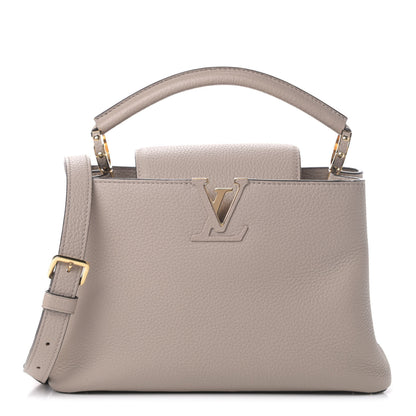 Louis Vuitton Taurillon Capucines BB Galet 1 of 4