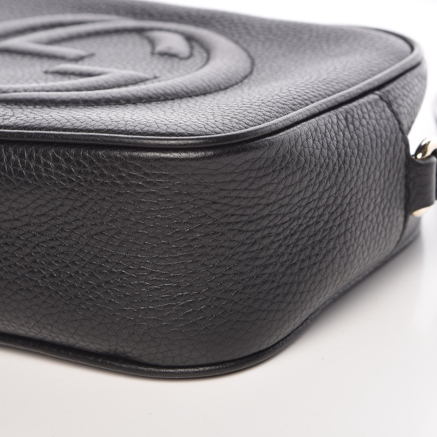 Gucci Pebbled Calfskin Small Soho Disco Bag Black 10 of 10