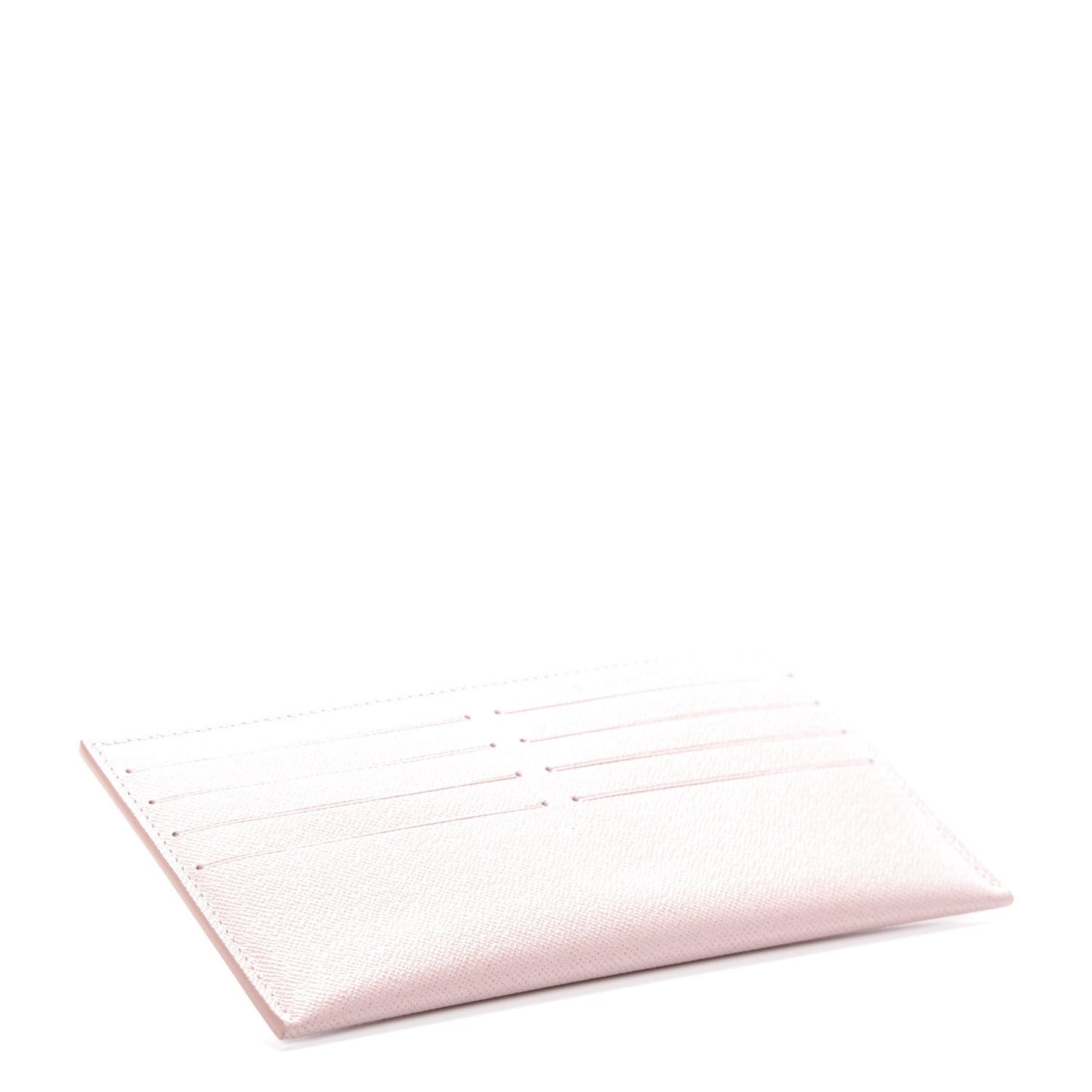 Calfskin Felicie Card Holder Insert Rose Ballerine