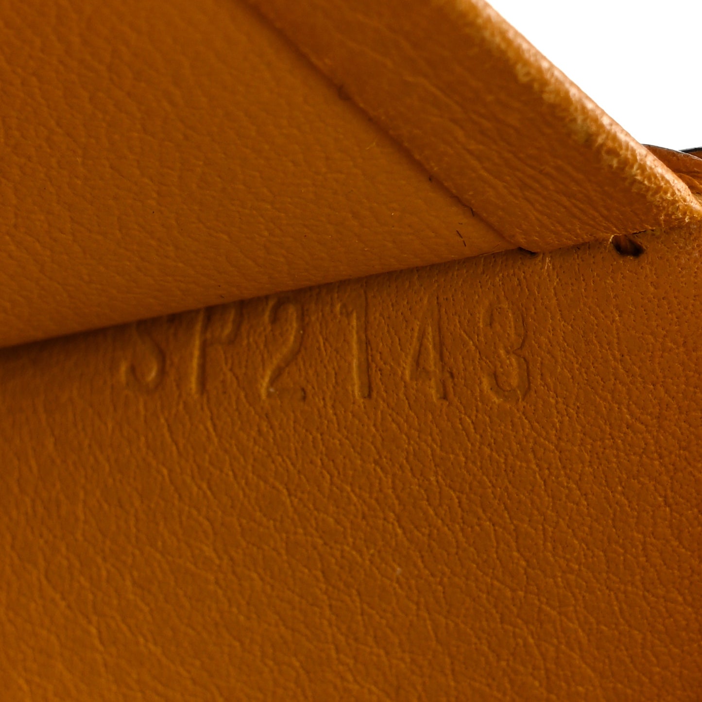 Taurillon Brazza Wallet Ocre
