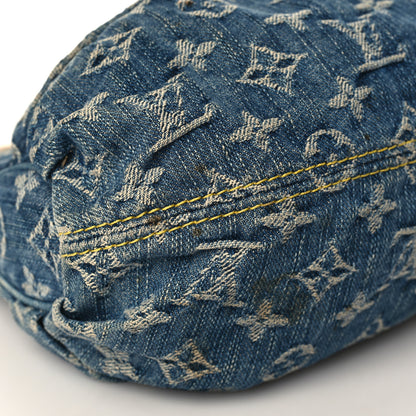 Louis Vuitton Monogram Denim Pleaty Blue 7 of 10