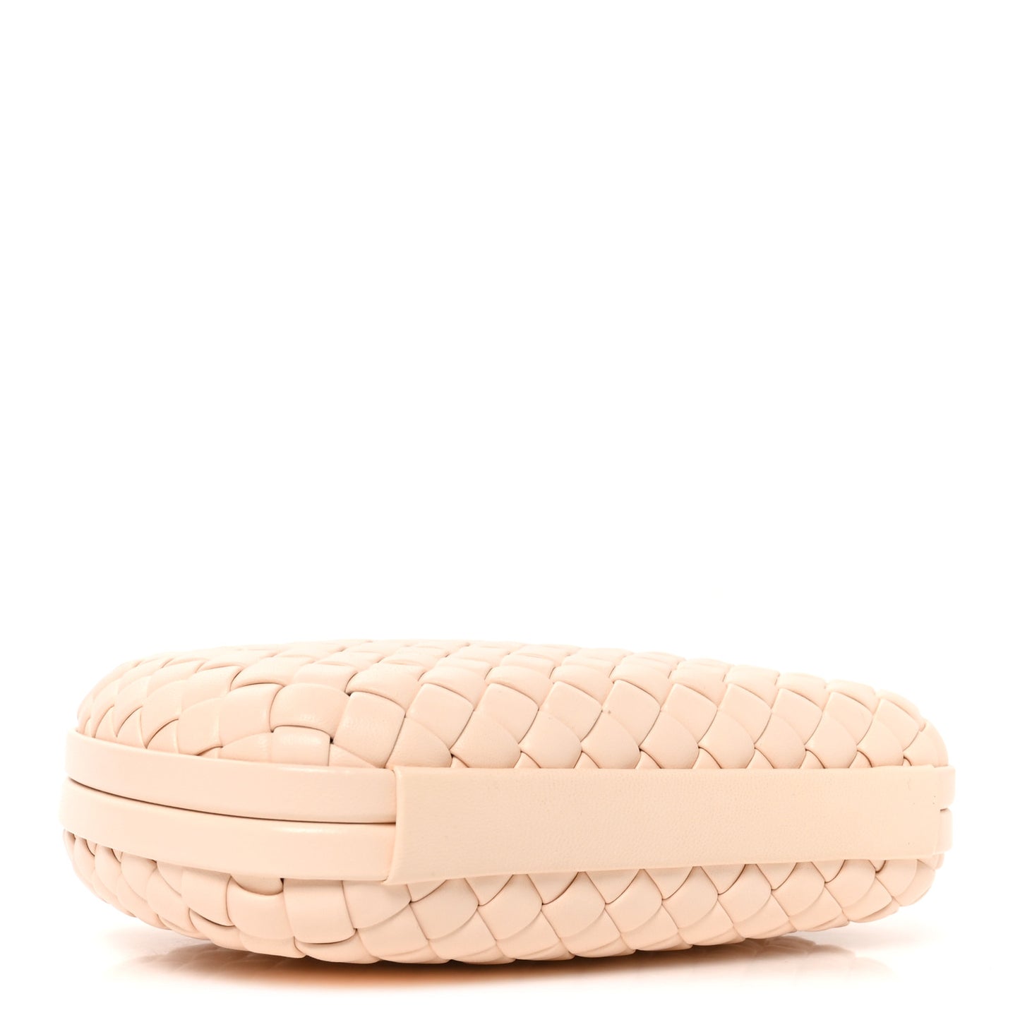 Nappa Intrecciato Minaudiere Knot Clutch Lotus