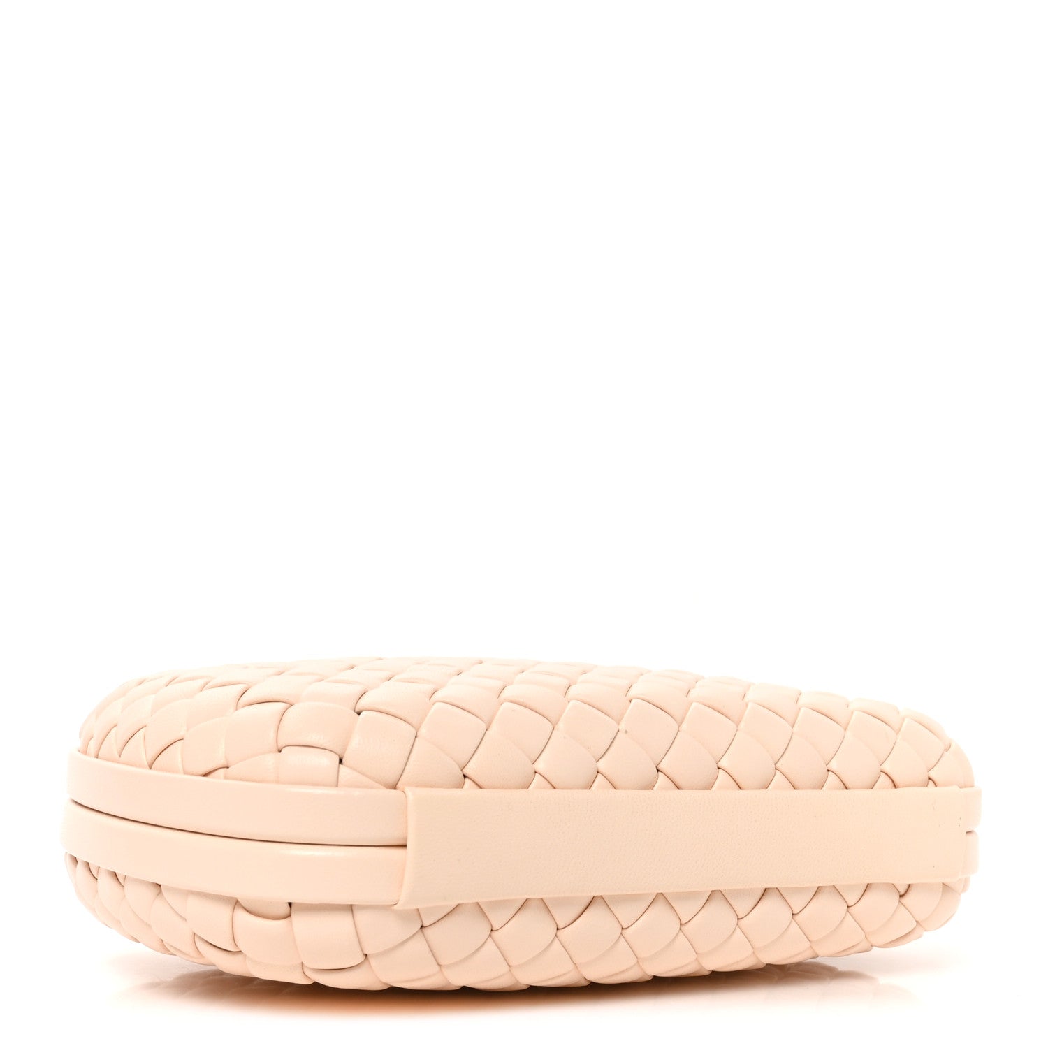 Bottega Veneta Nappa Intrecciato Minaudiere Knot Clutch Lotus 4 of 8