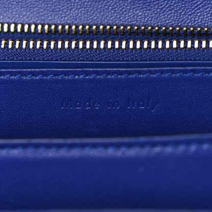 Celine Box Calfskin Medium Classic Box Flap Bag Indigo 7 of 12