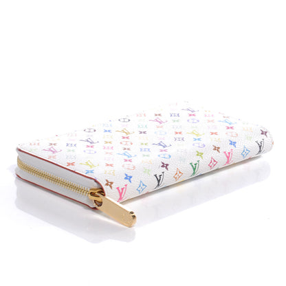 Louis Vuitton Monogram Multicolor Zippy Wallet White 4 of 8