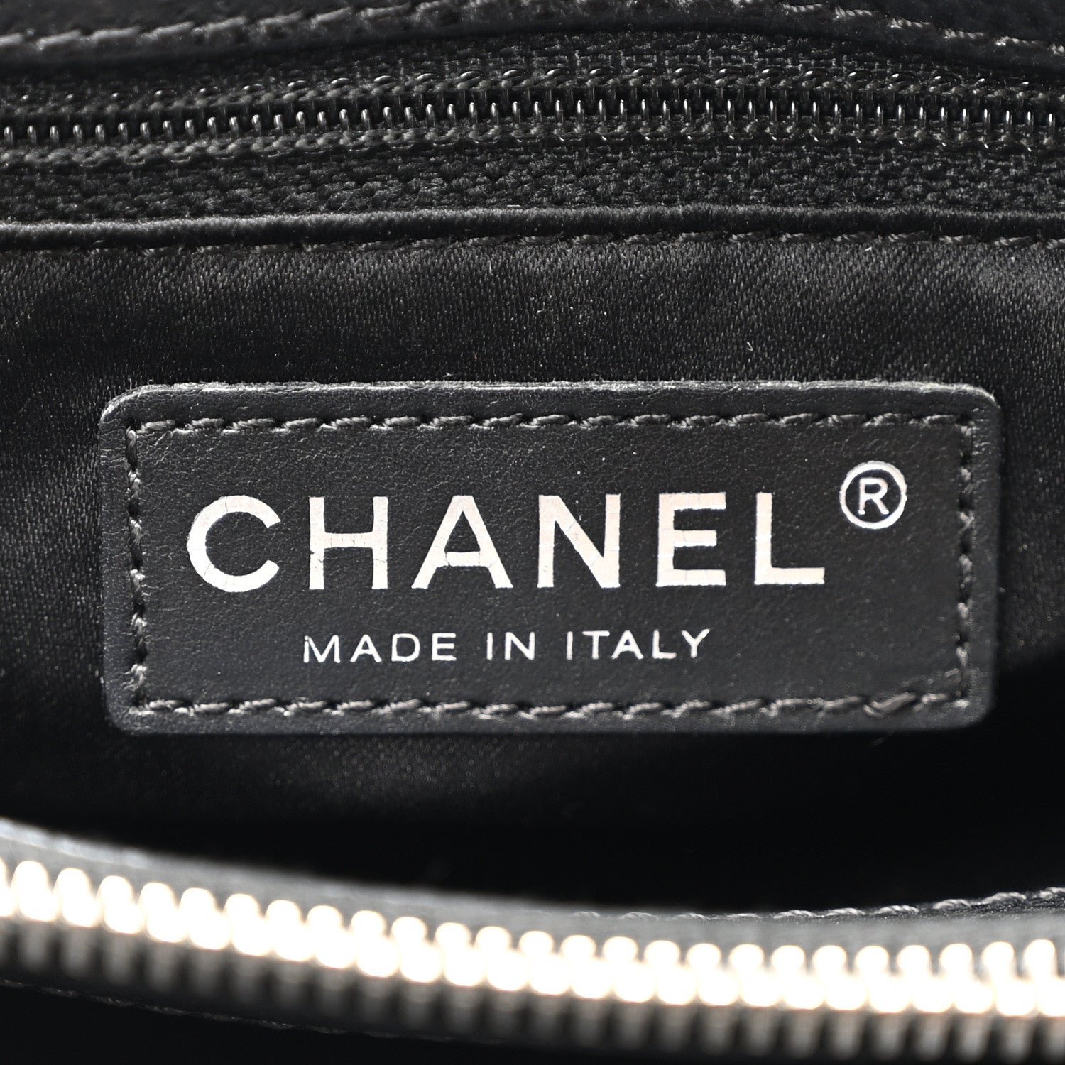 Chanel Caviar Quilted Grand Shopping Tote GST Black 6 of 10