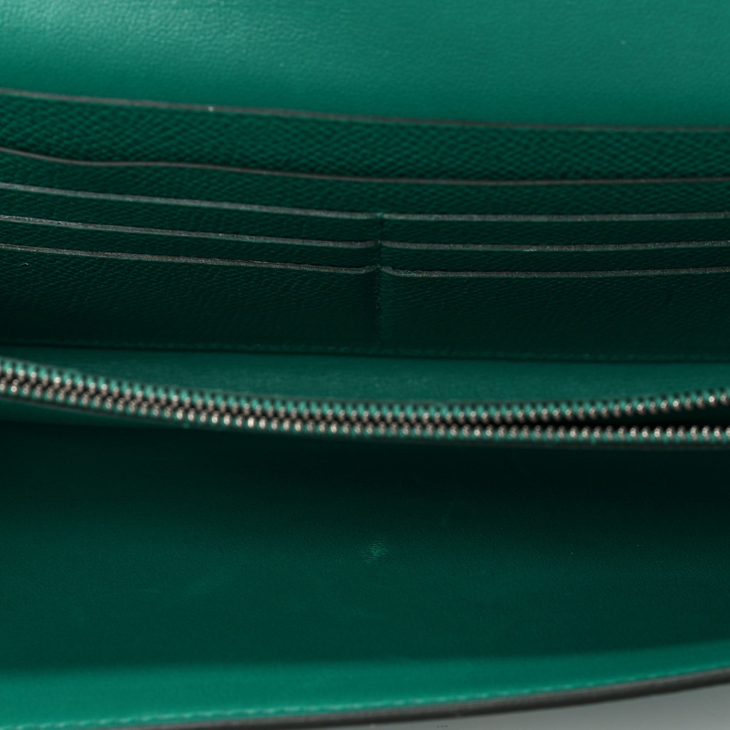 Hermes Epsom Constance Long To Go Wallet Vert Jade 7 of 7