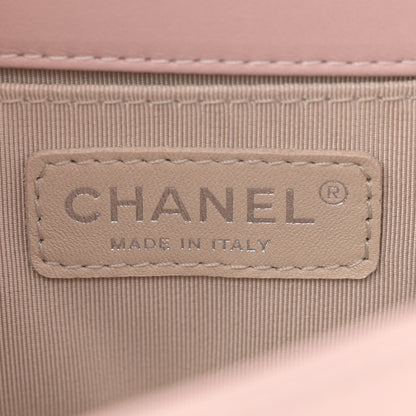 Chanel Lambskin Quilted Small Boy Flap Light Pink 11 of 11