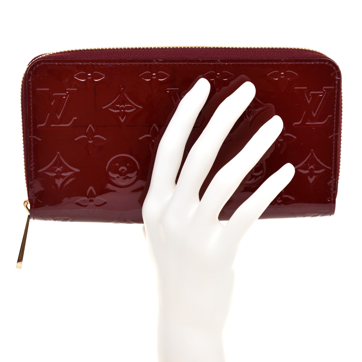 Louis Vuitton Vernis Zippy Wallet Pomme D'Amour 2 of 7