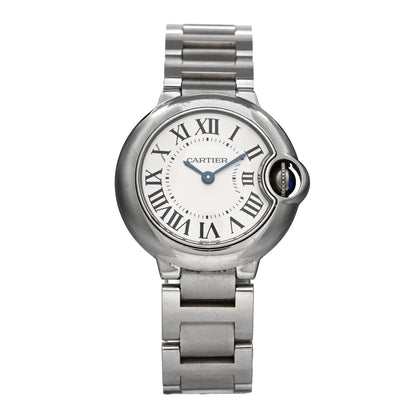 Cartier Stainless Steel 28mm Ballon Bleu De Cartier Quartz Watch 1 of 5