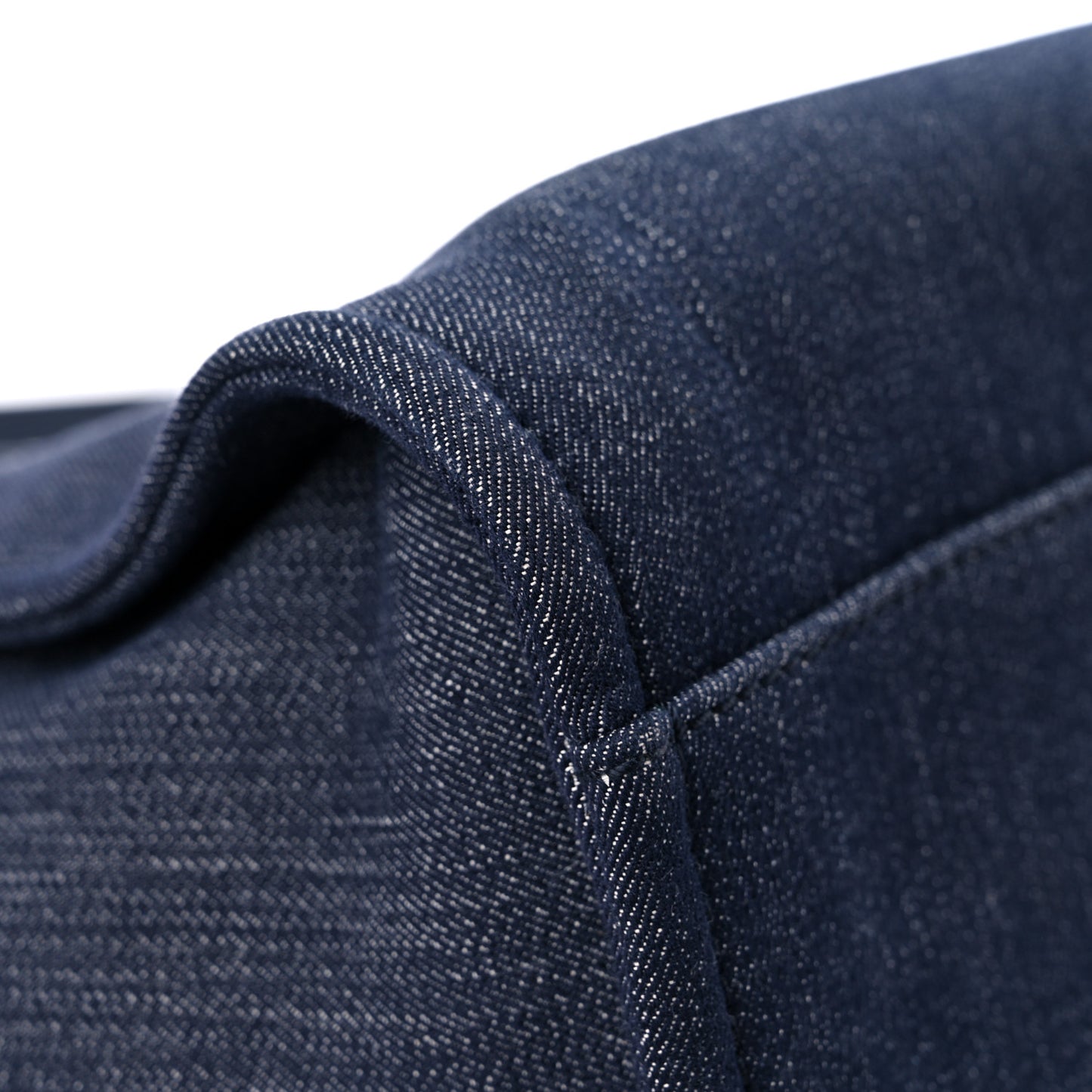 Denim Small Deauville Tote Dark Blue