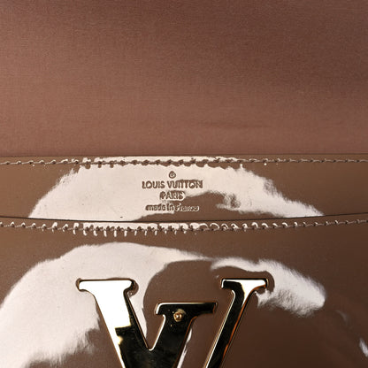 Louis Vuitton Patent Louise Clutch Nude 6 of 10