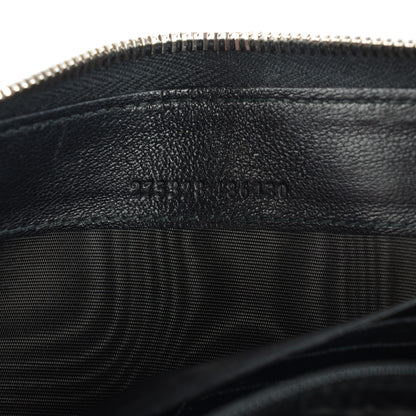 Alexander McQueen Lambskin Skull Continental Zip Wallet Black 6 of 7