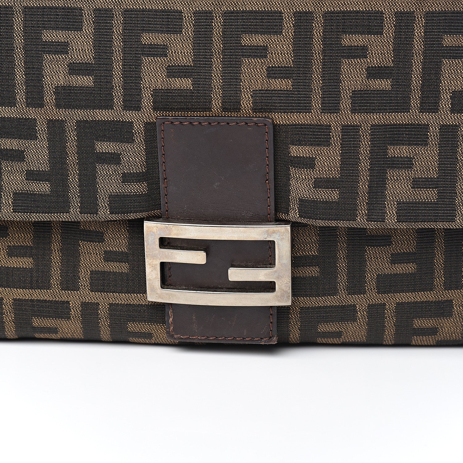 Fendi Zucca Mama Baguette Tobacco 10 of 10