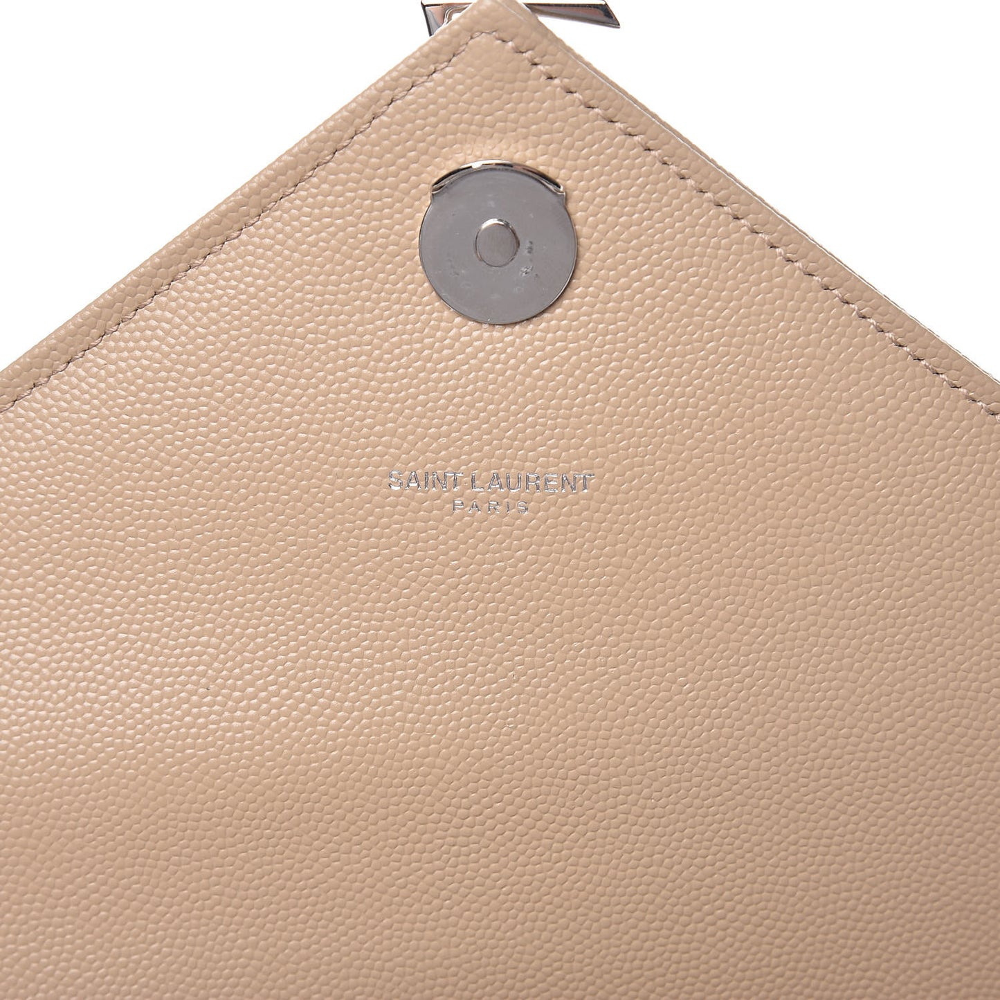 Grain De Poudre Large Tri-Quilt Monogram Satchel Dark Beige