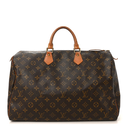 Louis Vuitton Monogram Speedy 40 1 of 12