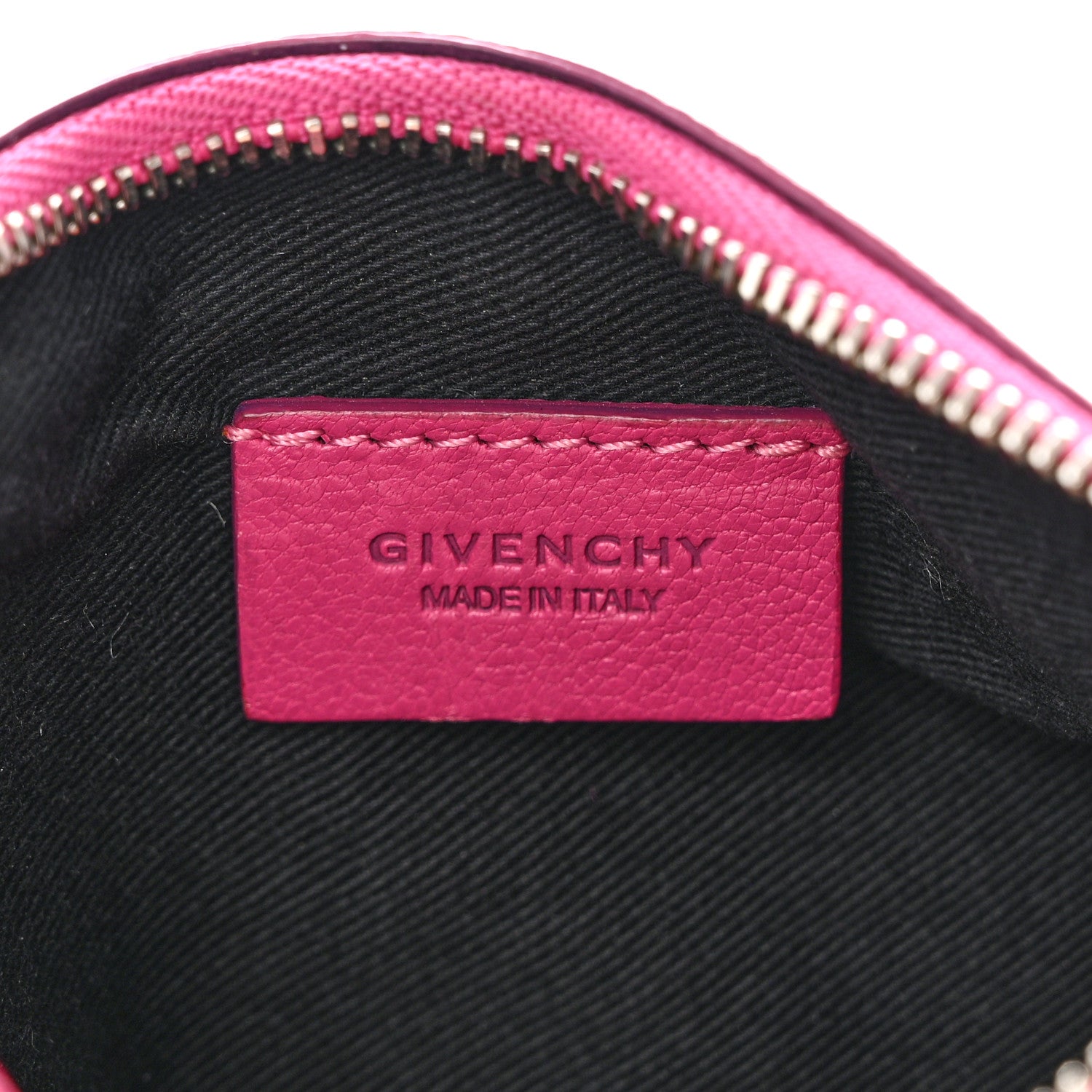 Givenchy Sugar Goatskin Pandora Wristlet Hot Pink 6 of 10