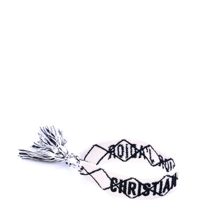 Christian Dior Woven Cotton J'Adior Friendship Bracelet Set White Multicolor 4 of 4