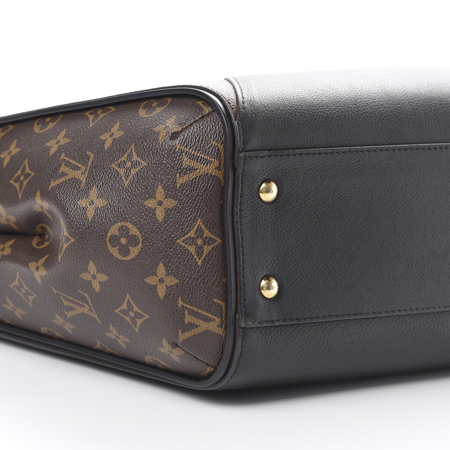 Louis Vuitton Calfskin Monogram Kimono Tote Black 8 of 13