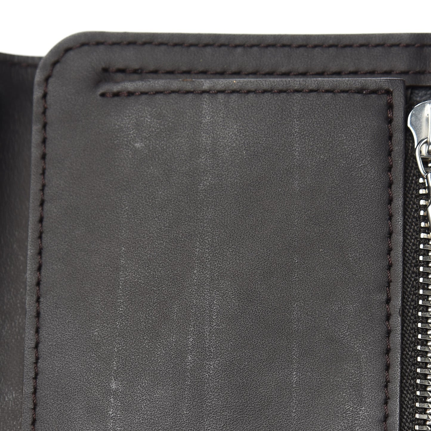 Monogram Glace Compact Wallet Cafe Brown