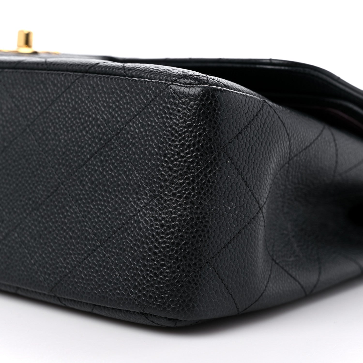 Chanel Caviar Quilted Jumbo Double Flap Black 9 of 9