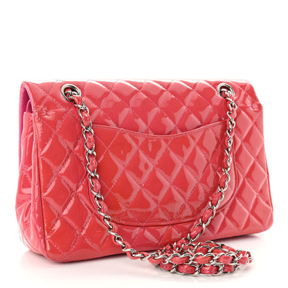 Chanel Patent Calfskin Quilted Medium Double Flap Pink 3 of 10
