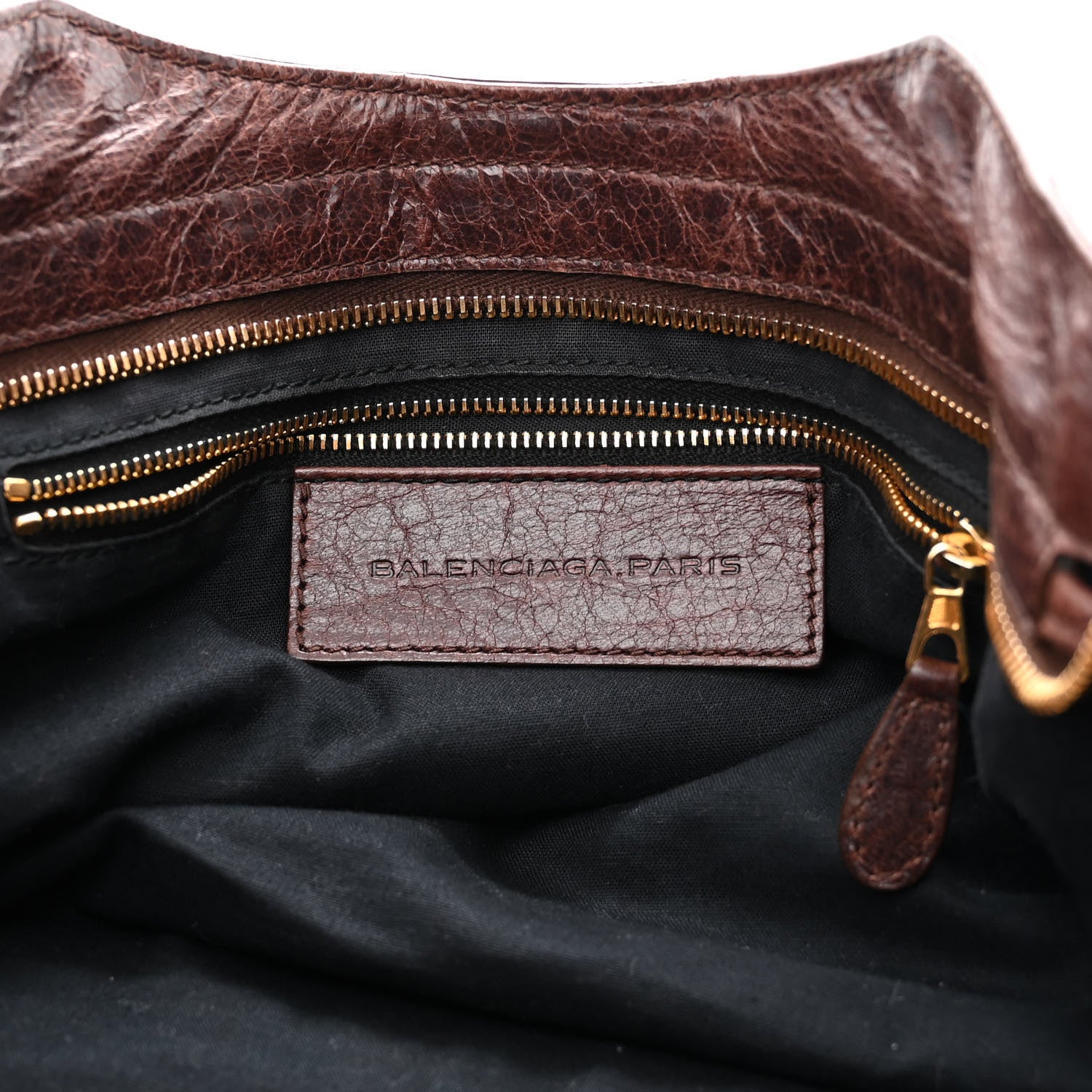 Balenciaga Agneau Giant 12 Gold Hardware Part Time Cigare Fonce 6 of 14