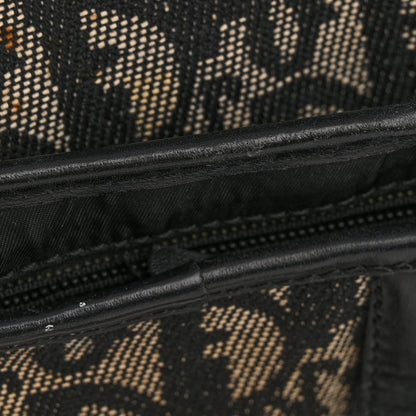 Christian Dior Monogram Saddle Bag Black 11 of 14
