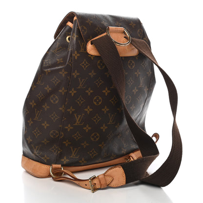 Louis Vuitton Monogram Montsouris GM Backpack 3 of 10
